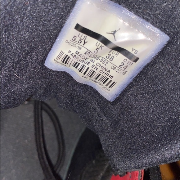 JORDAN LIFT OFF (GS) BLACK/GYM RED - Picture 2 of 2